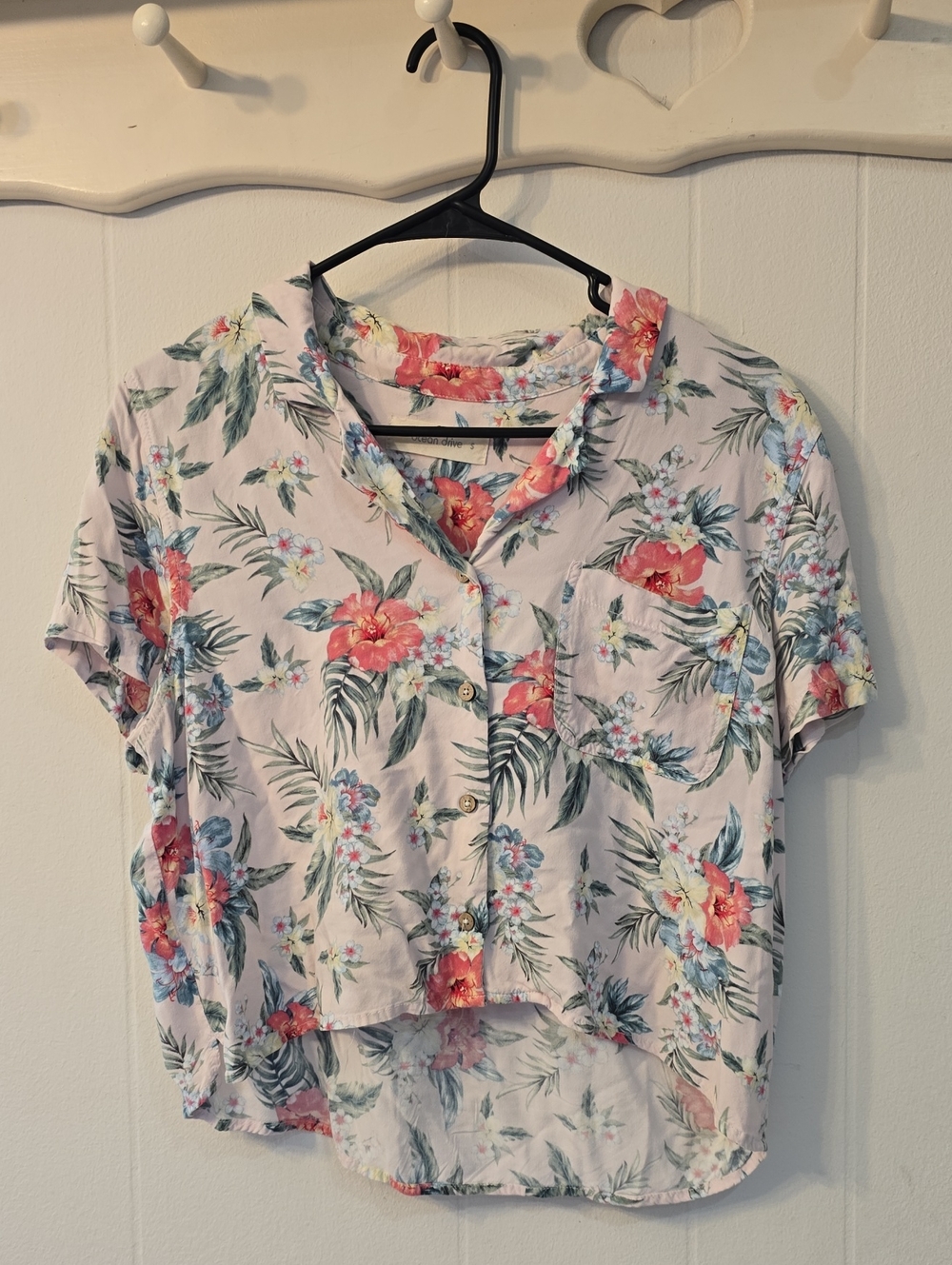 Tropical button down